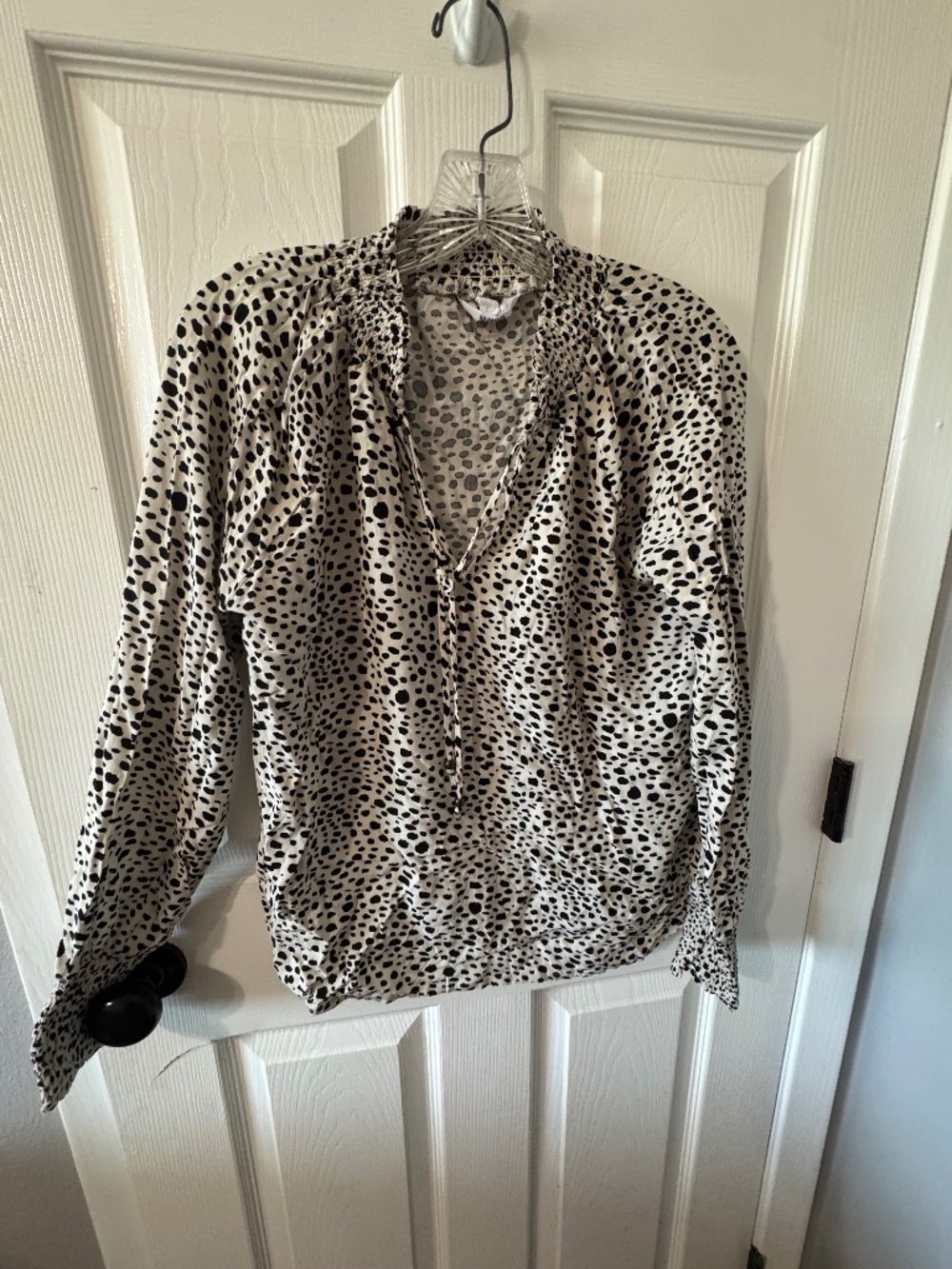 BB Dakota, Steve Madden long sleeve spotted blouse